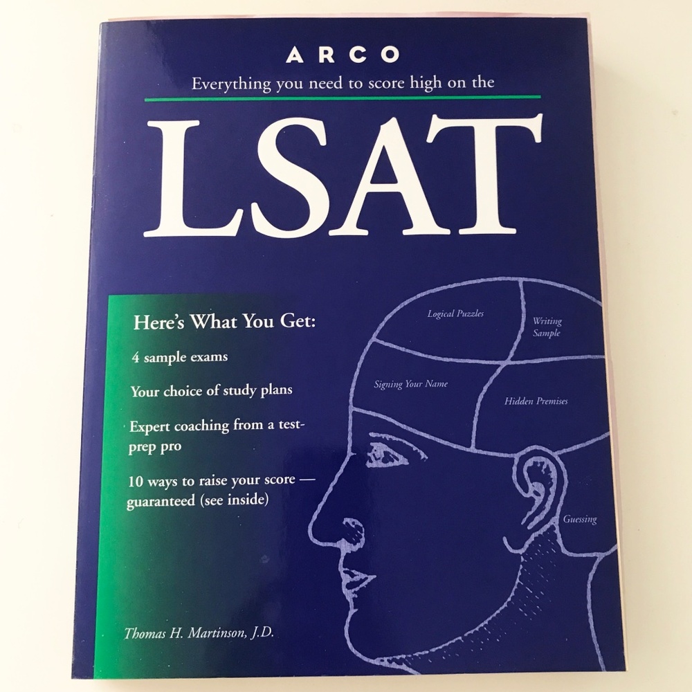 LSAT Exam Study Books